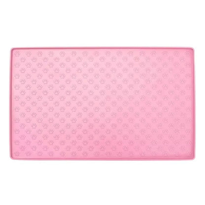 The SplashGuard™: Alfombrilla de Comida Antideslizante y Premium