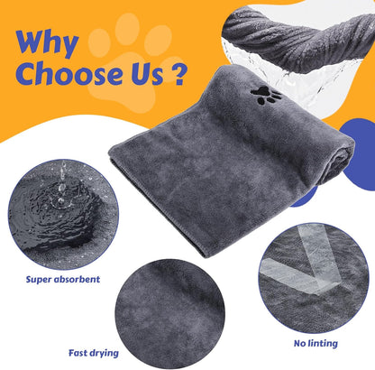 The QuickDry™ Wrap: Toalla de Microfibra (Pack 2)