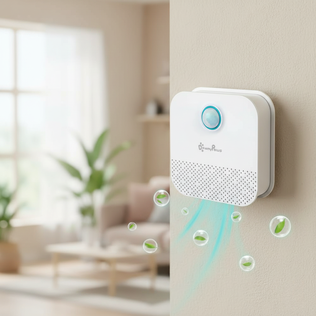 The OdorSense™ Purifier: Desodorizador Inteligente de Arena