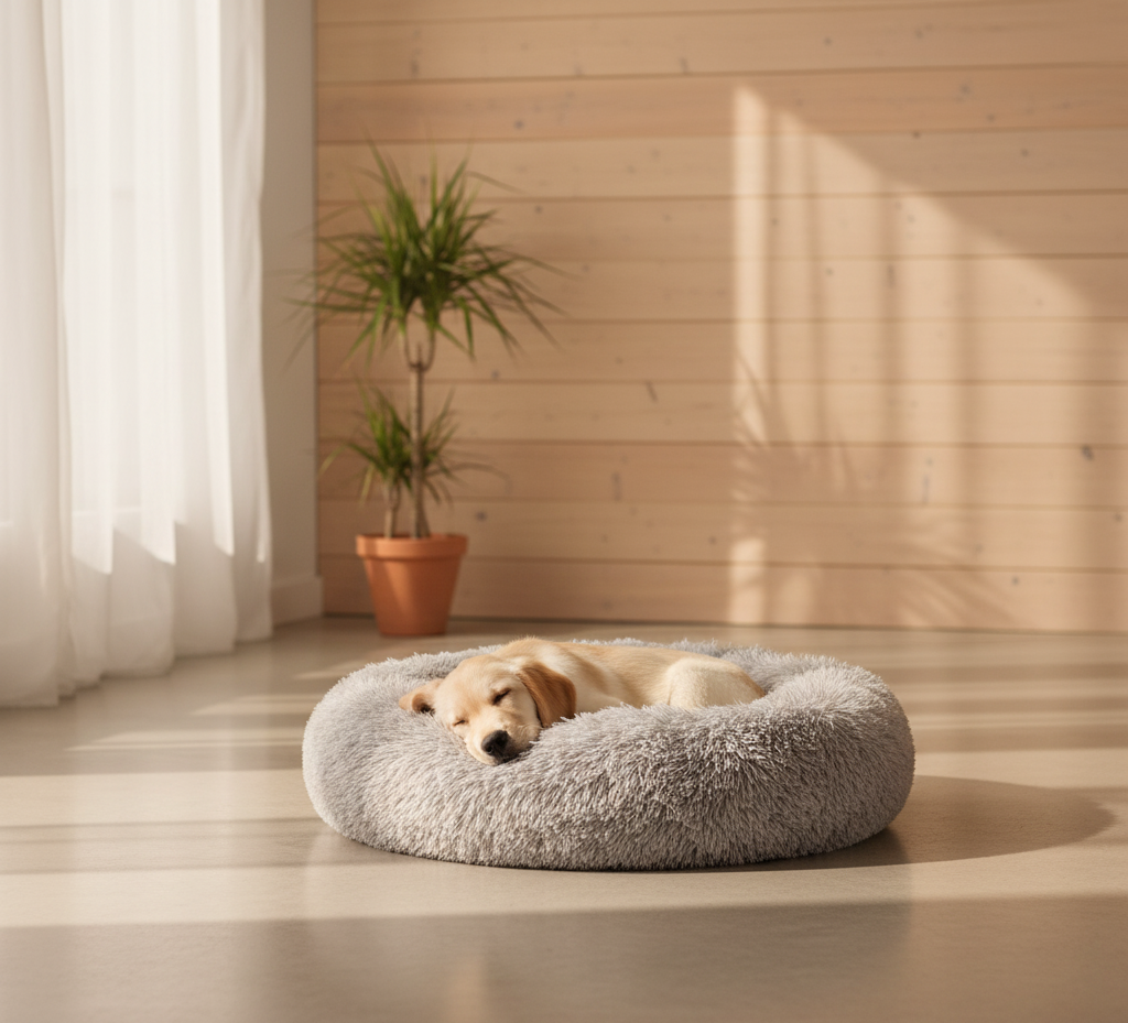 The CloudHug™: Cama Antiestrés y Soporte Ergonómico Premium