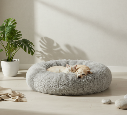 The CloudHug™: Cama Antiestrés y Soporte Ergonómico Premium