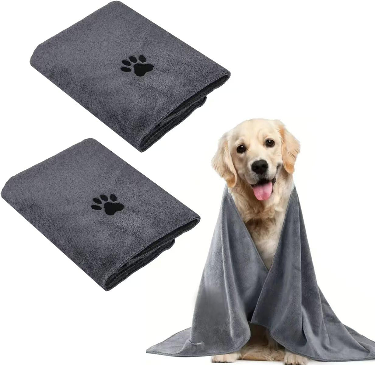 The QuickDry™ Wrap: Toalla de Microfibra (Pack 2)