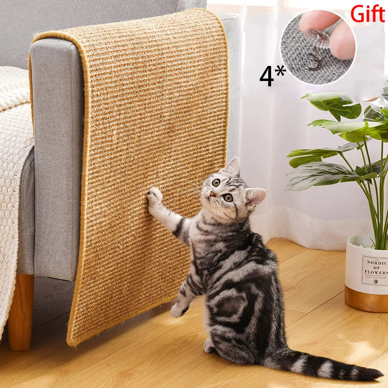 The ScratchGuard™ Mat: Rascador de Sisal Protector de Muebles