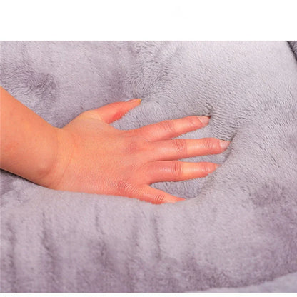 The CozyNest™: Sofá Cama Cuadrado de Anidación Suave