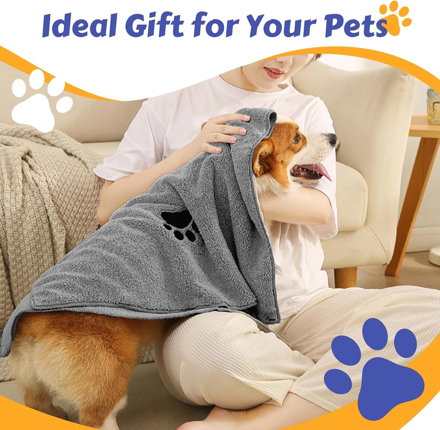 The QuickDry™ Wrap: Toalla de Microfibra (Pack 2)