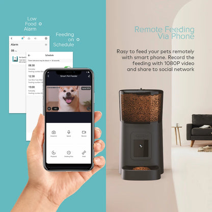 The PortionPacer™ Pro: Dispensador Automático WiFi y Cámara