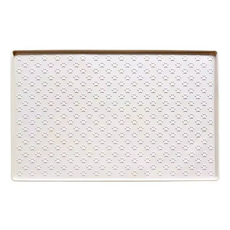 The SplashGuard™: Alfombrilla de Comida Antideslizante y Premium