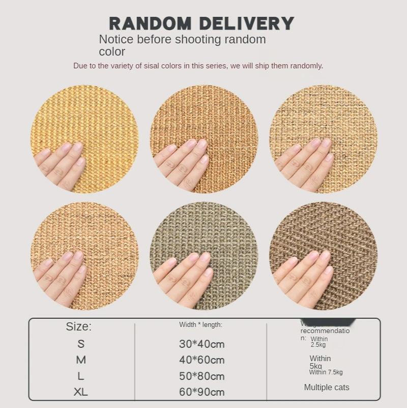 The ScratchGuard™ Mat: Rascador de Sisal Protector de Muebles